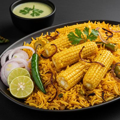 Baby Corn Biryani